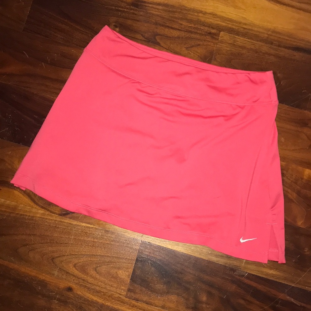 Coral Pink Nike Tennis/Running Skirt